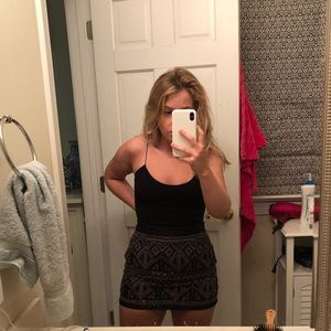 Forever 21 beaded skirt